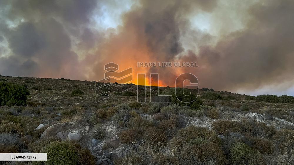 Izmir Wildfires - Turkey