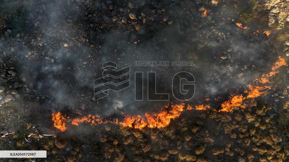 Izmir Wildfires - Turkey