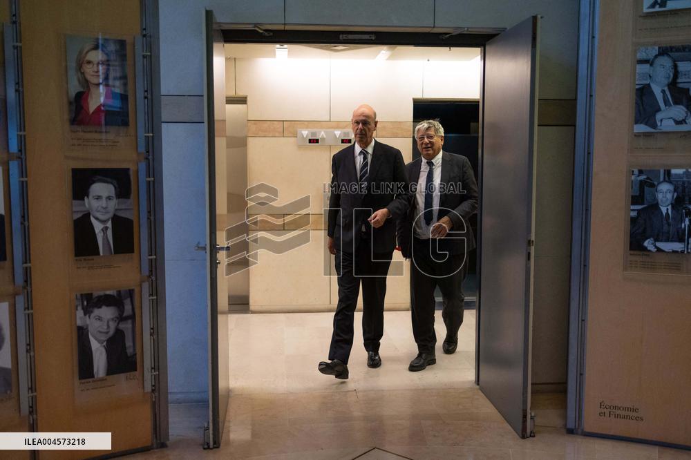 Eric Coquerel meets with the Miniter of Economy about the preparation of the 2026 Budget - Paris RL