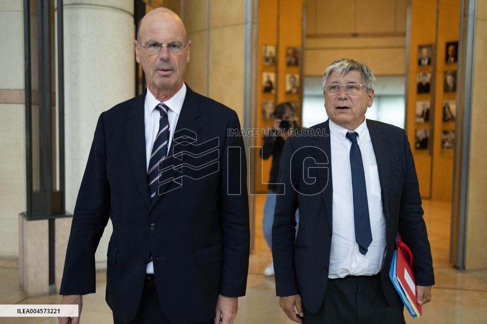 Eric Coquerel meets with the Miniter of Economy about the preparation of the 2026 Budget - Paris RL