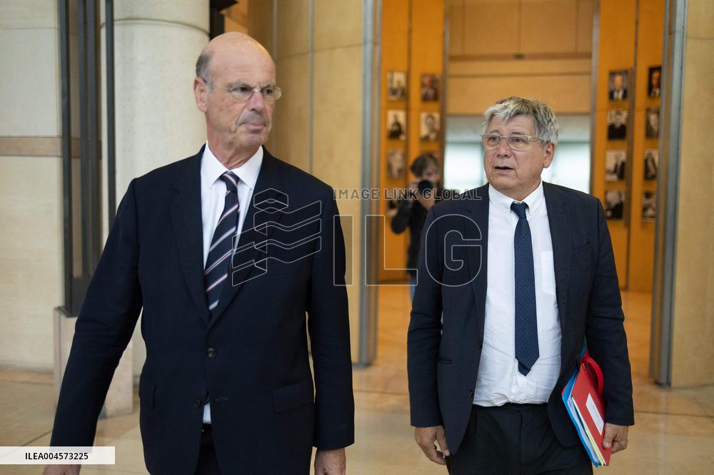 Eric Coquerel meets with the Miniter of Economy about the preparation of the 2026 Budget - Paris RL