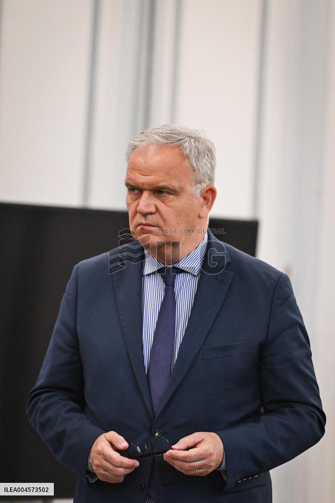 Presser at the French Interior Ministry in Paris FA