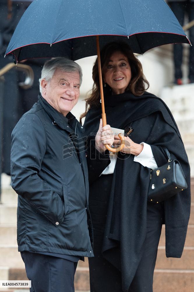 PFW Schiaparelli Arrivals AM