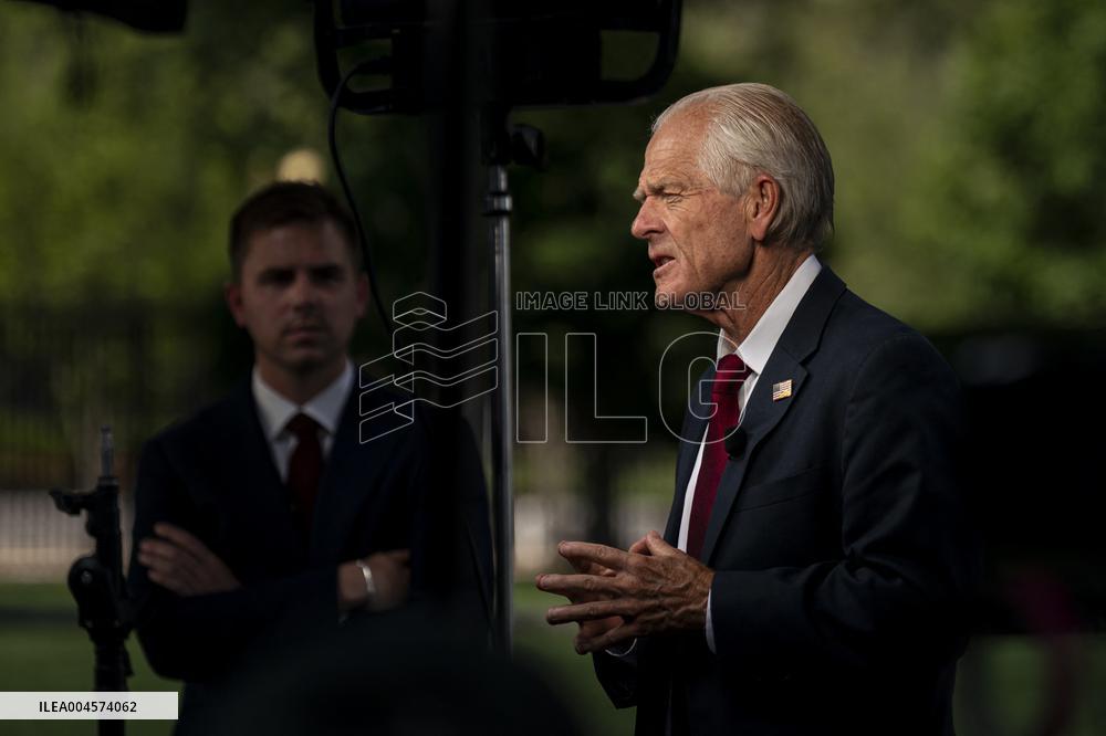 Peter Navarro Interview At The White House - DC