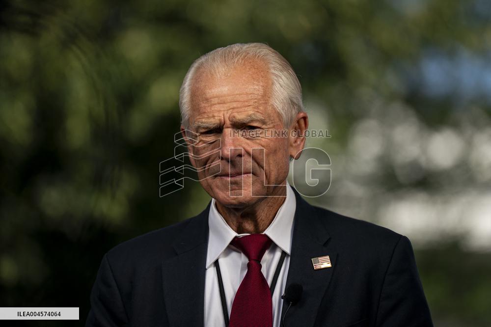 Peter Navarro Interview At The White House - DC