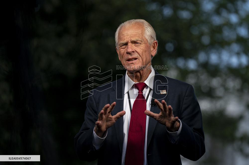 Peter Navarro Interview At The White House - DC