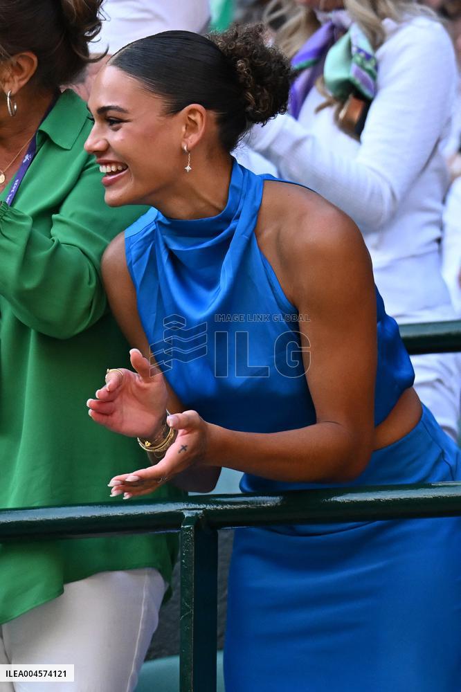 Wimbledon - Ben Shelton’s Girlfriend Trinity Rodman