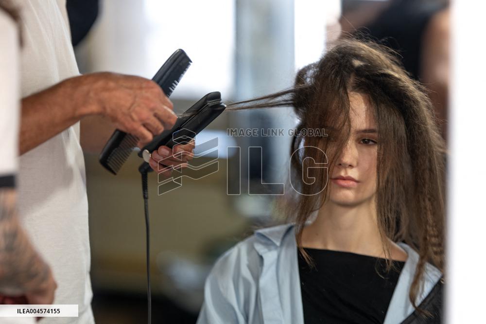 PFW - Georges Hobeika Backstage