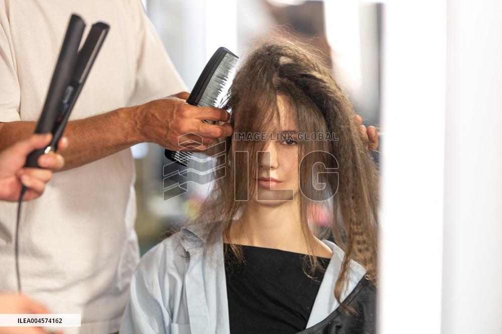 PFW - Georges Hobeika Backstage