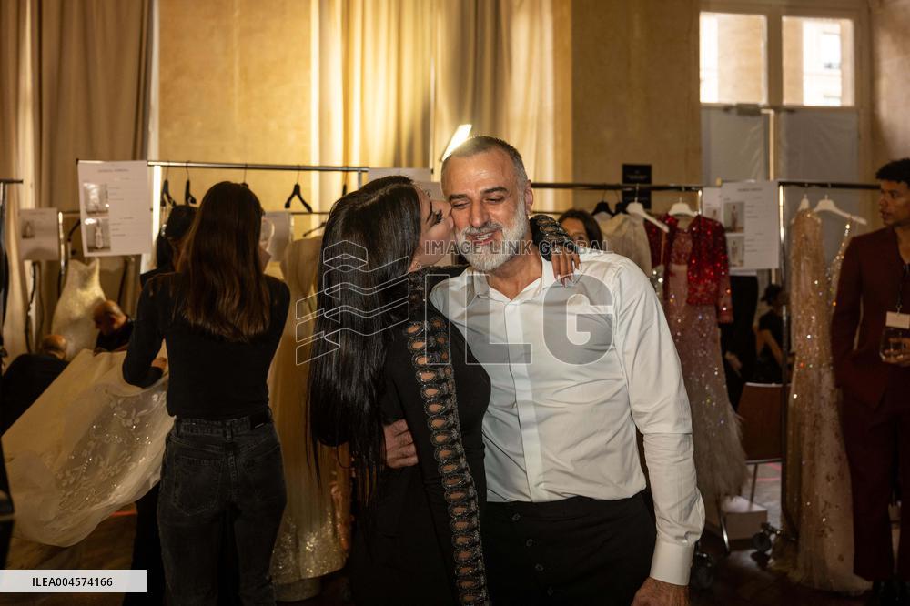 PFW - Georges Hobeika Backstage