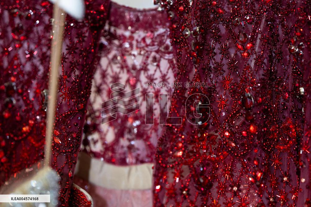 PFW - Georges Hobeika Backstage
