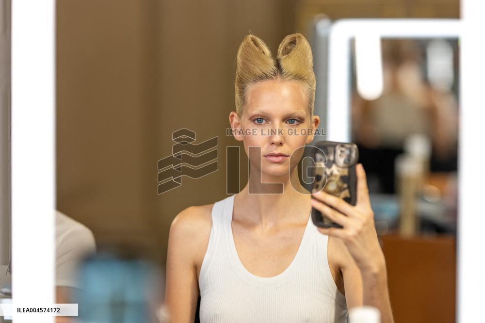 PFW - Georges Hobeika Backstage