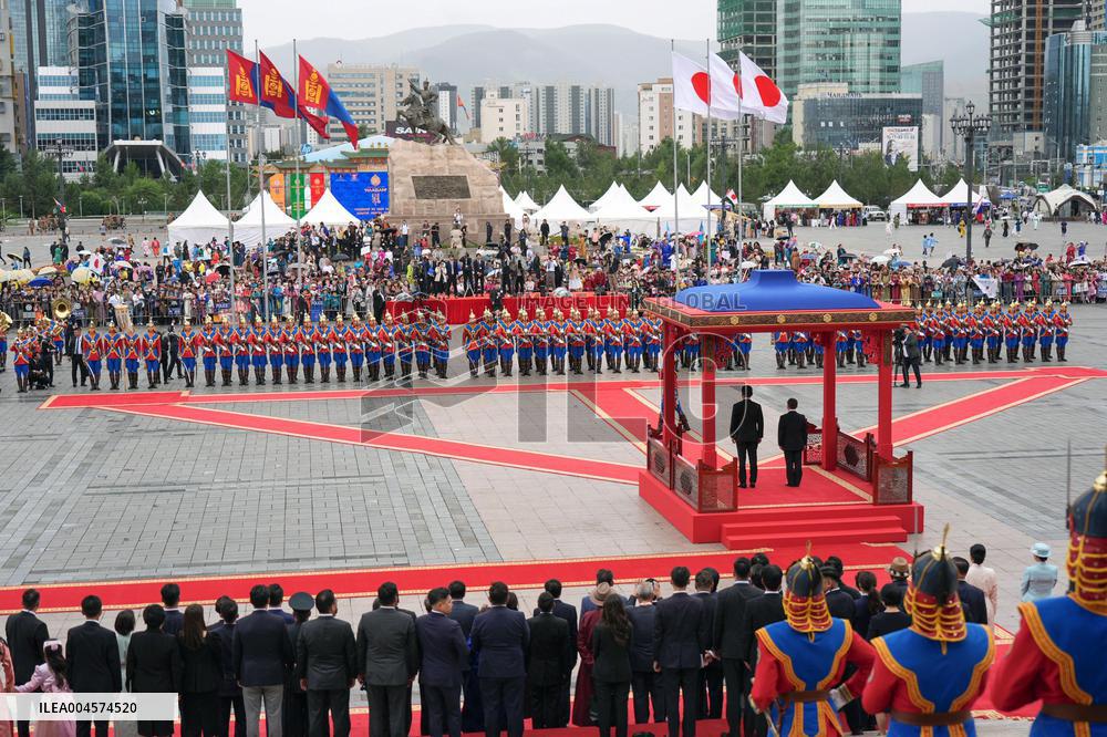 State visit of Japan's emperor, empress to Mongolia
