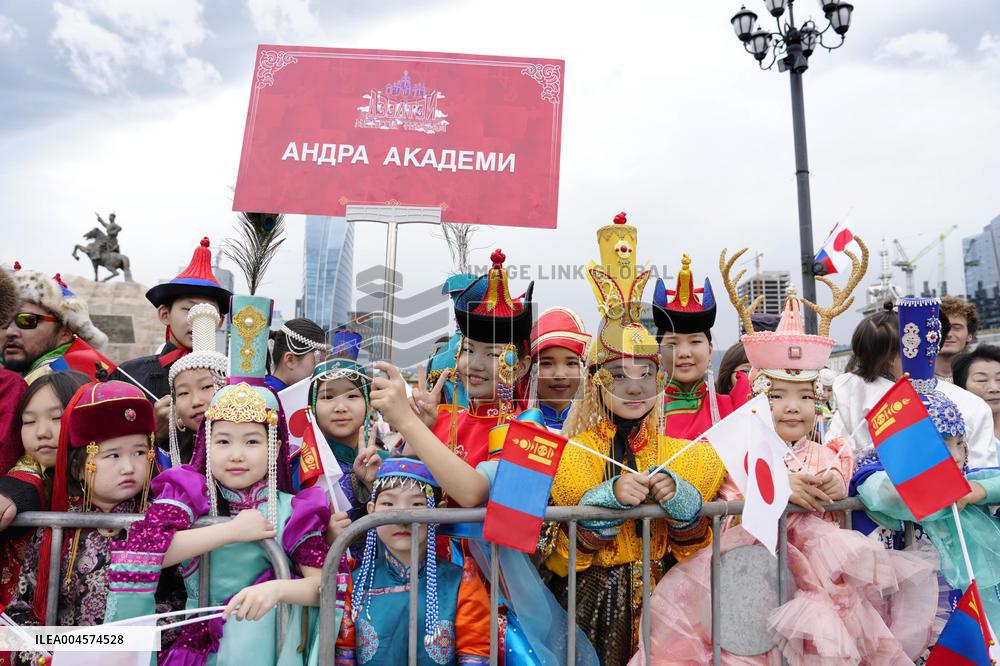 State visit of Japan's emperor, empress to Mongolia