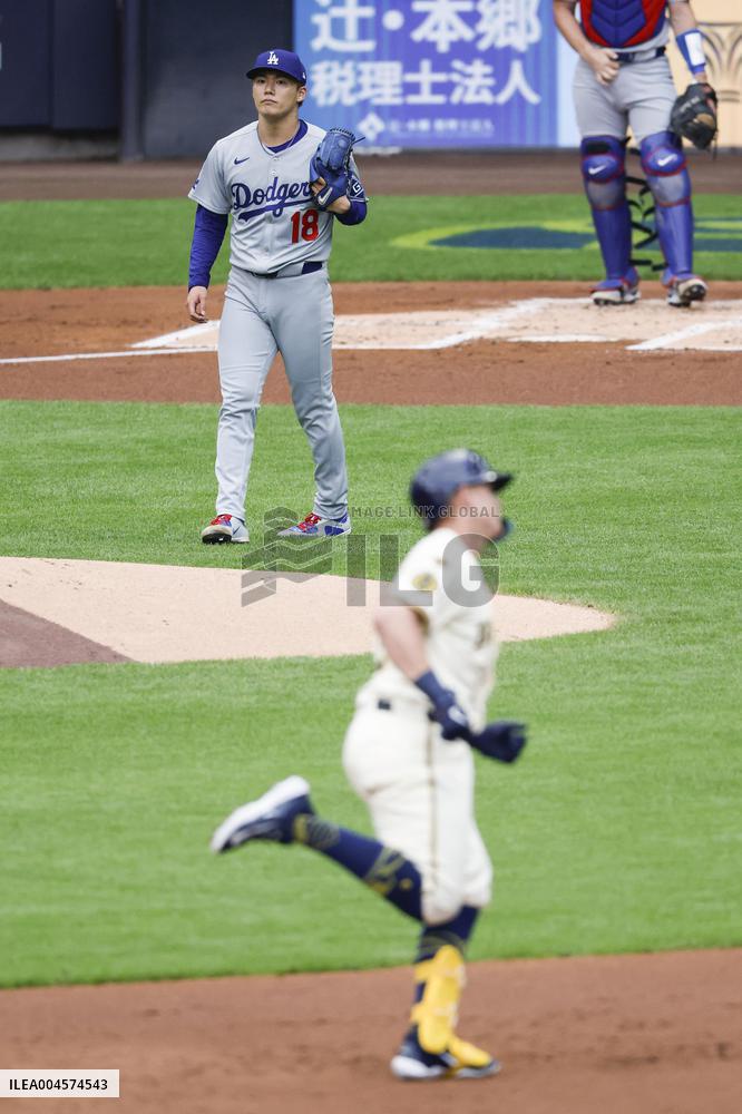 Baseball: Dodgers vs. Brewers