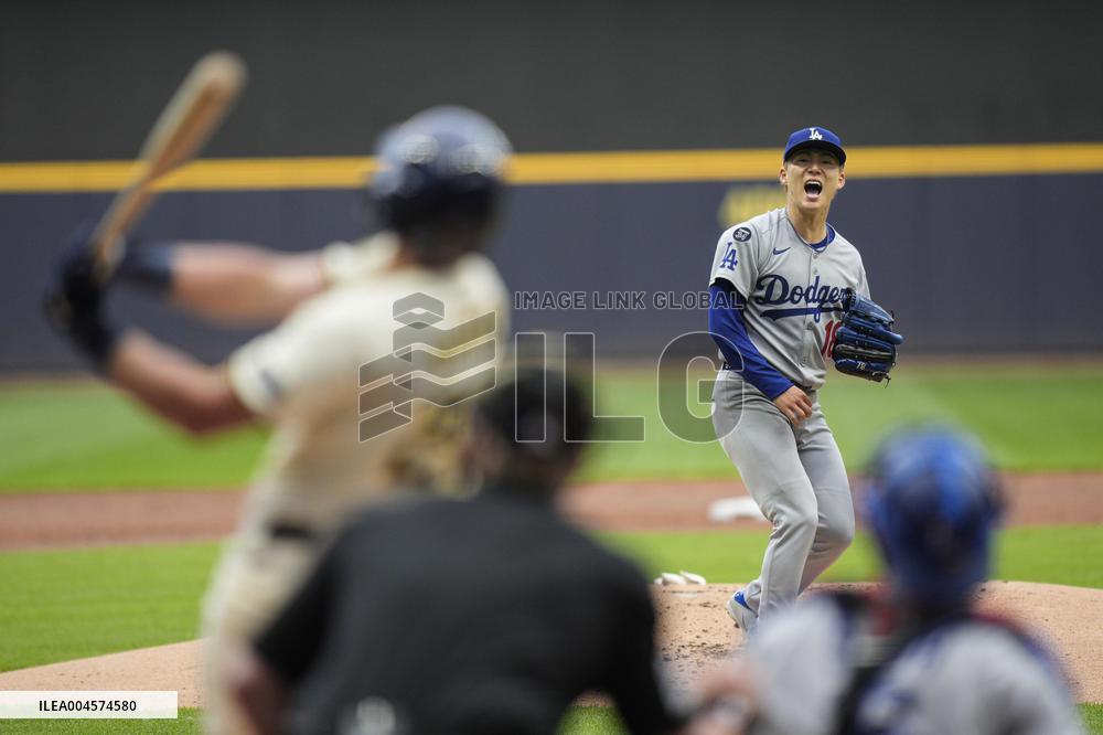 Baseball: Dodgers vs. Brewers
