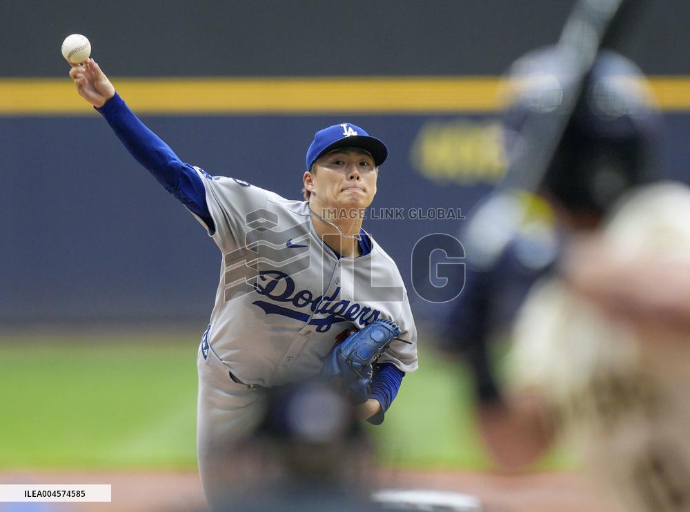 Baseball: Dodgers vs. Brewers