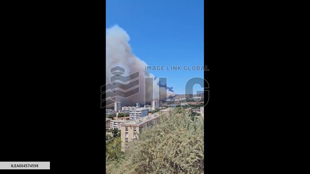 France: Blaze Near Marseille Spreads Rapidly, Disrupts Travel