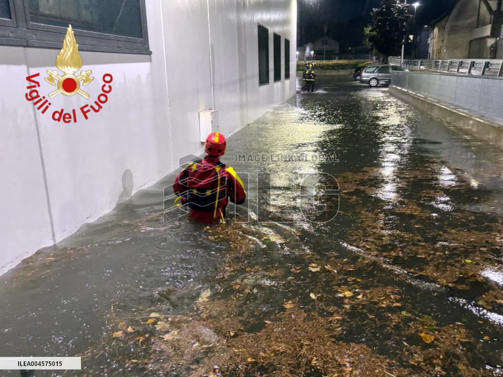 Severe Weather Causes Damage in Brianza - Italy