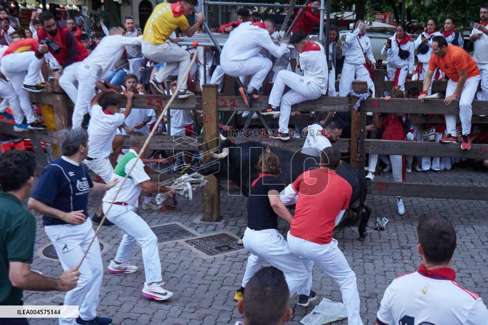 Second Running of the Bulls of the Fiestas of San Fermín 2025