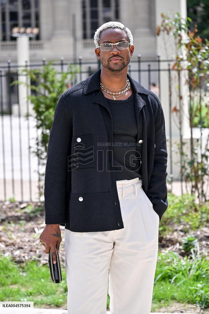 PFW Chanel Outside Arrivals