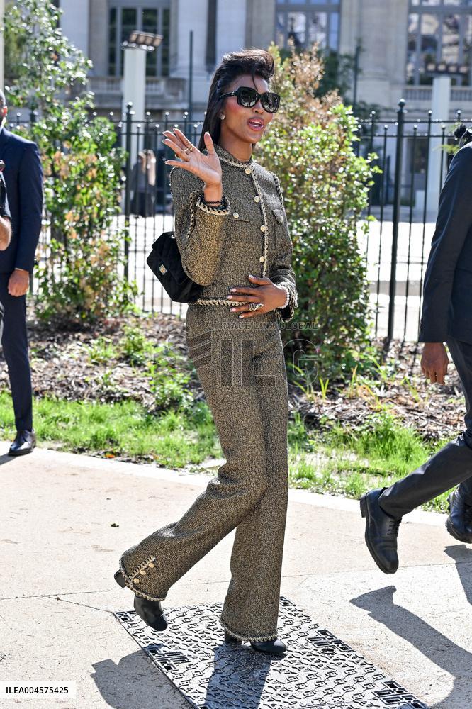 PFW Chanel Outside Arrivals