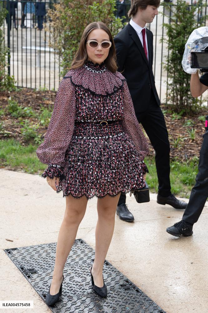 PFW Chanel Outside Arrivals NB