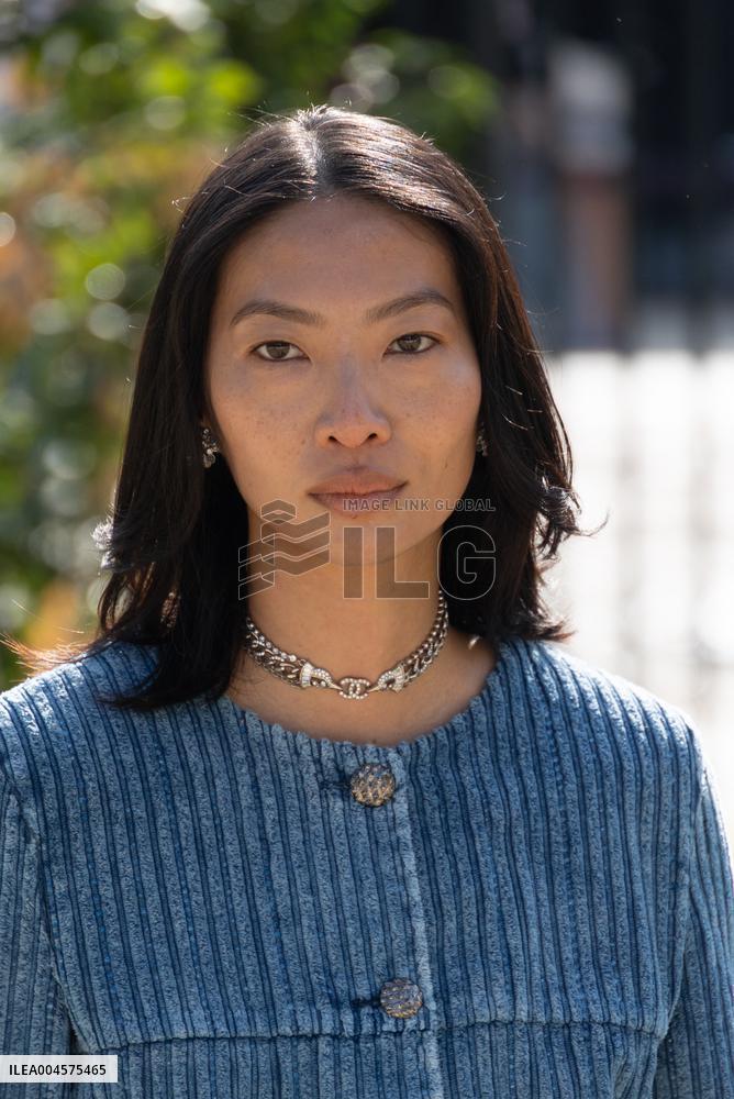 PFW Chanel Outside Arrivals NB