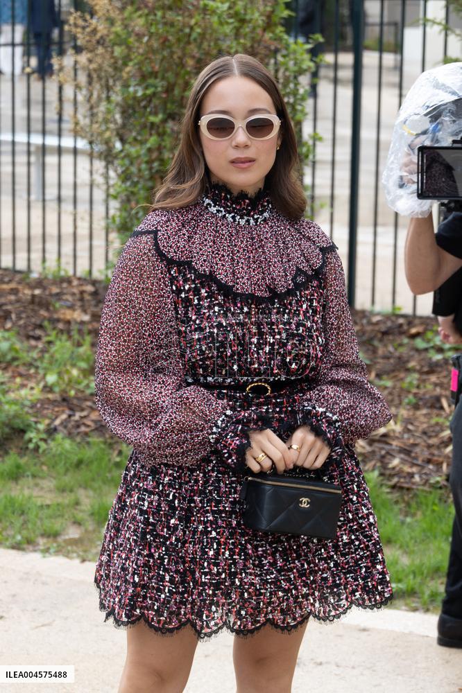 PFW Chanel Outside Arrivals NB