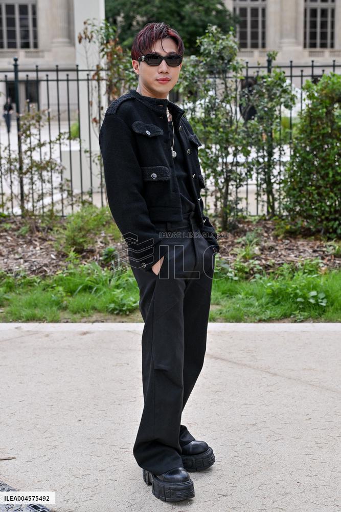 PFW Chanel Outside Arrivals