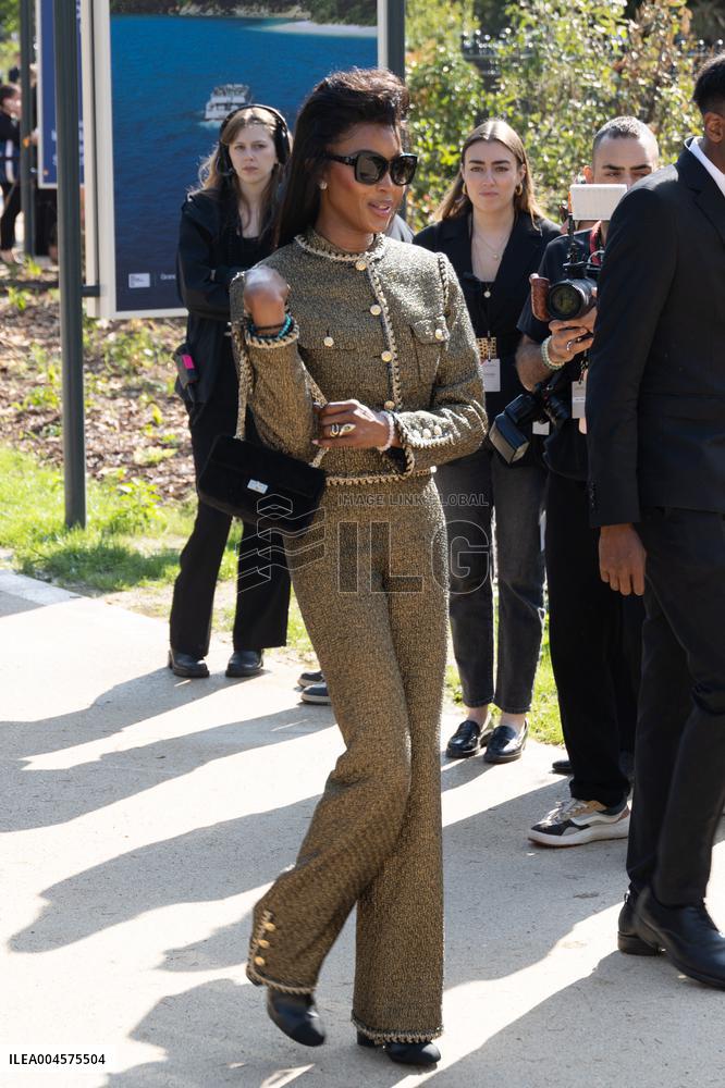 PFW Chanel Outside Arrivals NB
