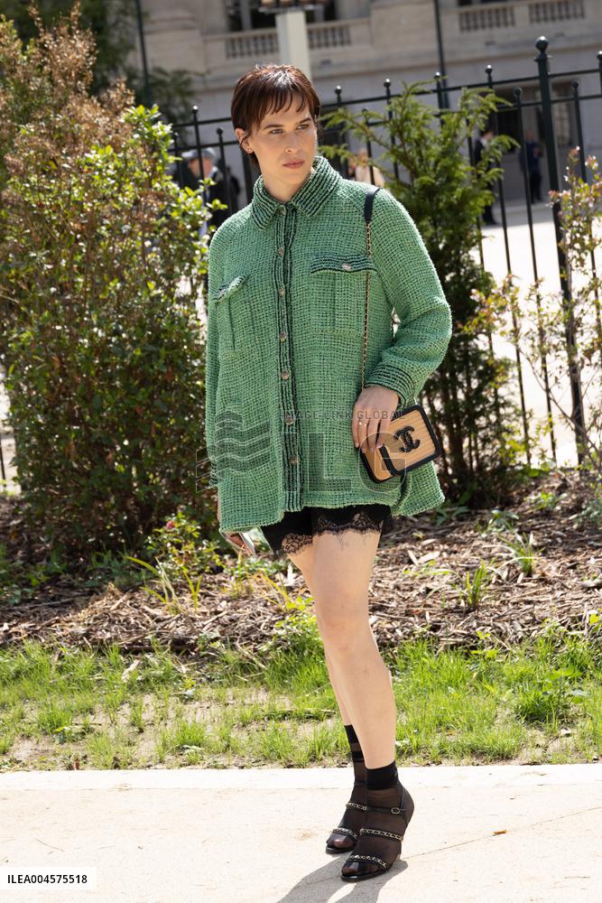 PFW Chanel Outside Arrivals NB