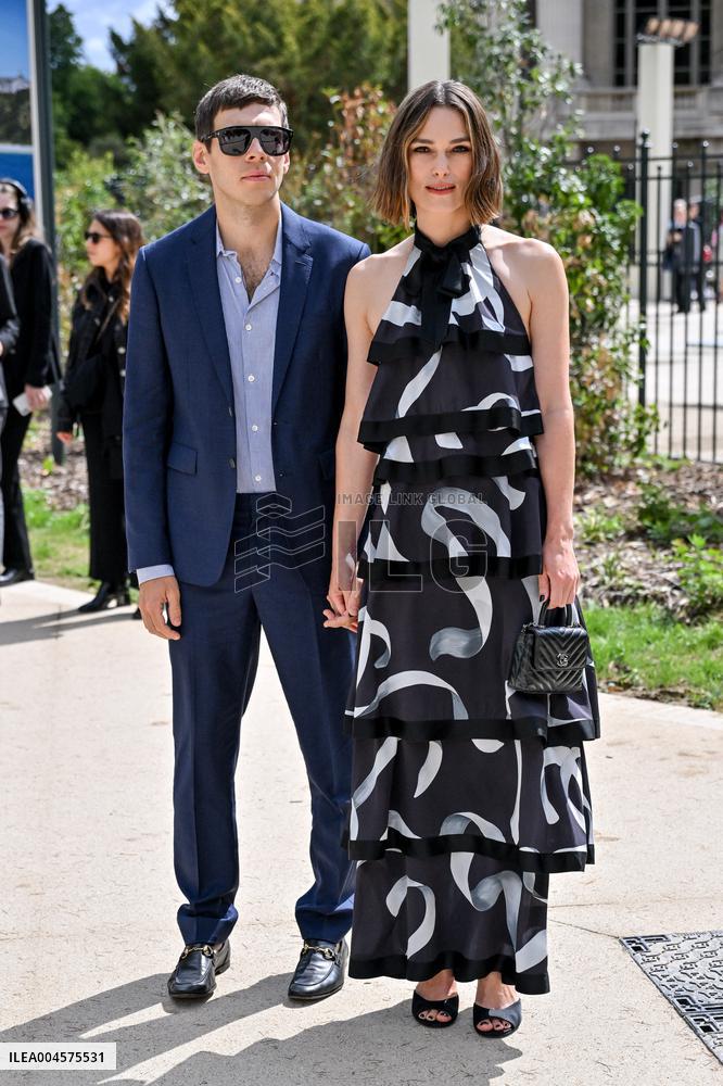 PFW Chanel Outside Arrivals