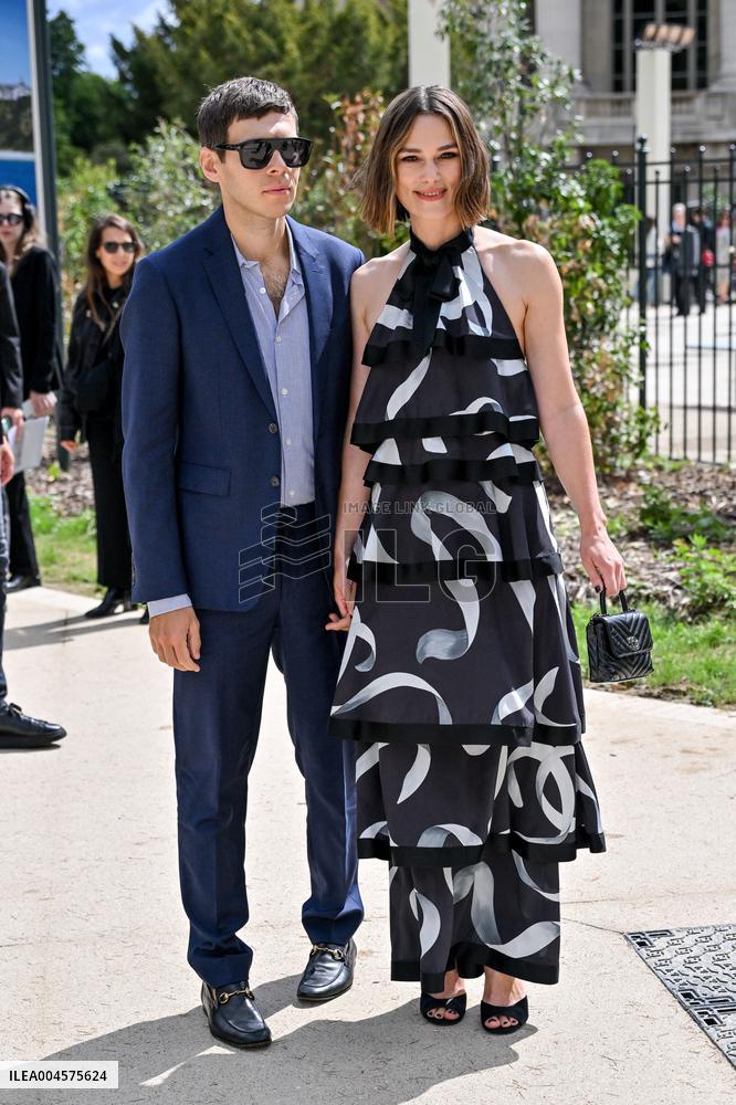 PFW Chanel Outside Arrivals