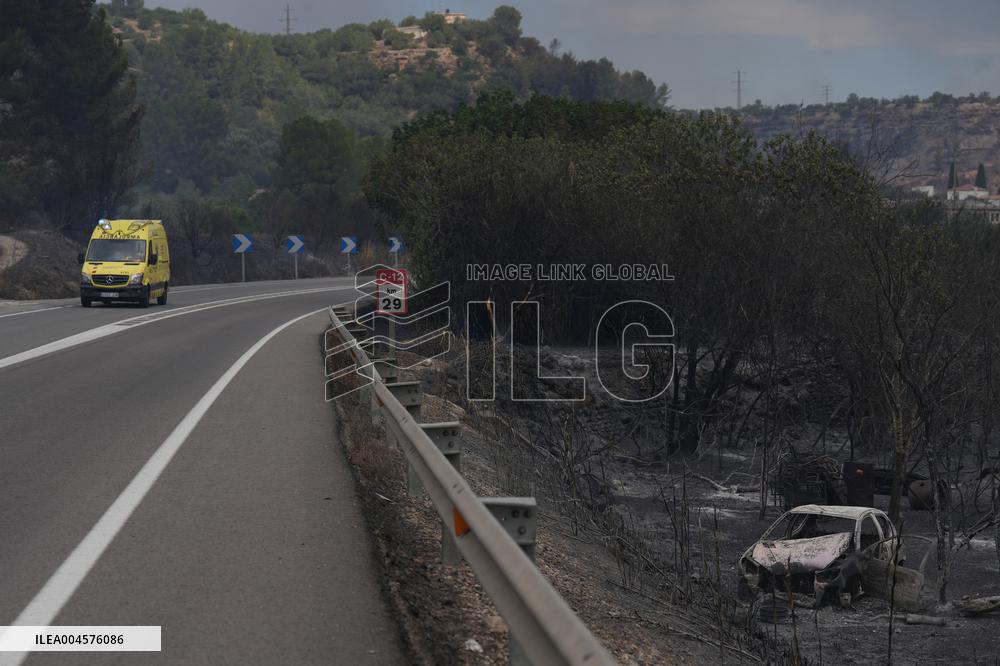 Thousands Told to Stay Home as Spain Forest Fire Rages on