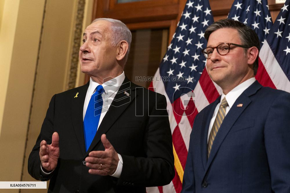 Speaker Johnson Welcomes PM Netanyahu of Israel