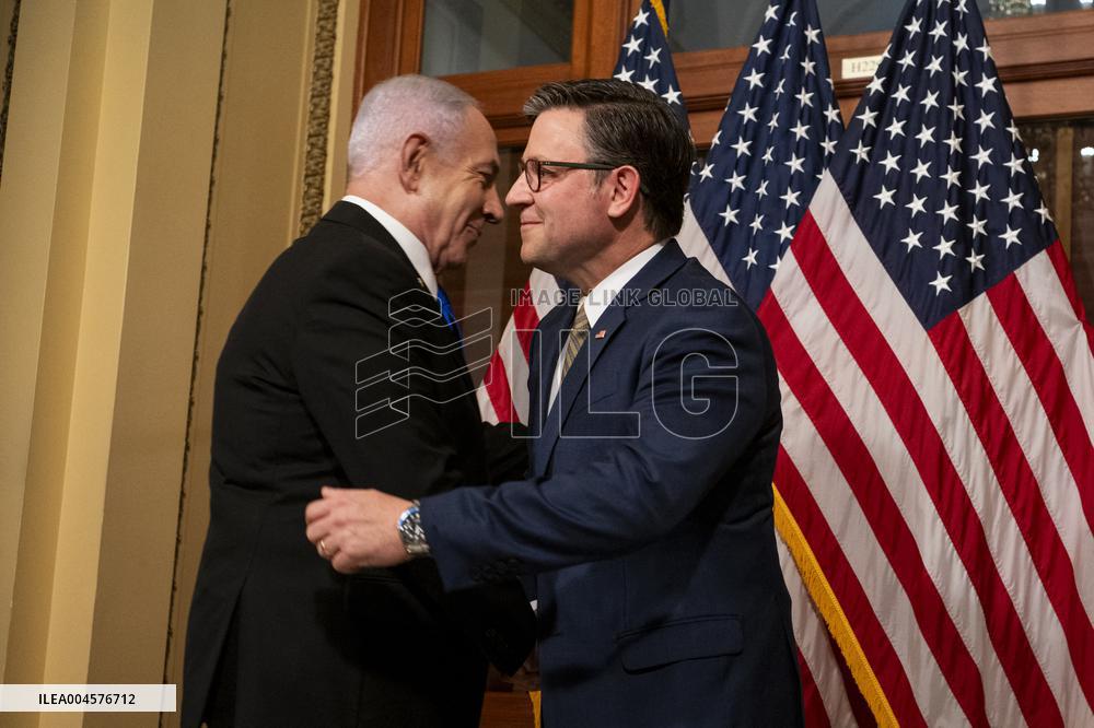 Speaker Johnson Welcomes PM Netanyahu of Israel