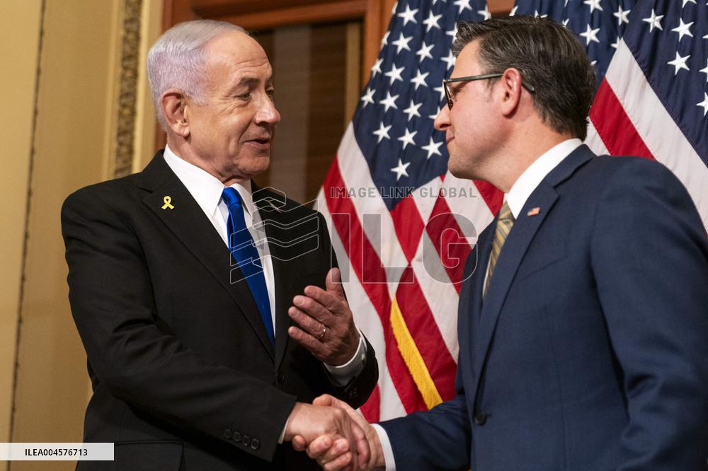 Speaker Johnson Welcomes PM Netanyahu of Israel