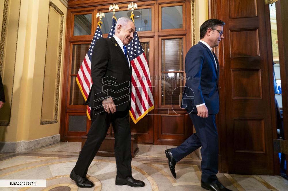 Speaker Johnson Welcomes PM Netanyahu of Israel