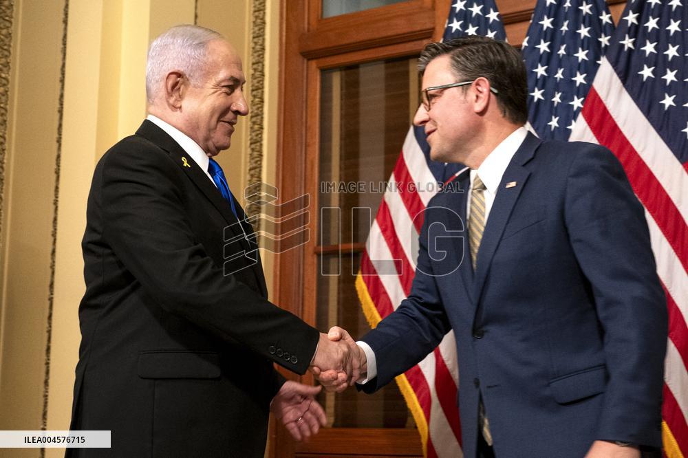 Speaker Johnson Welcomes PM Netanyahu of Israel