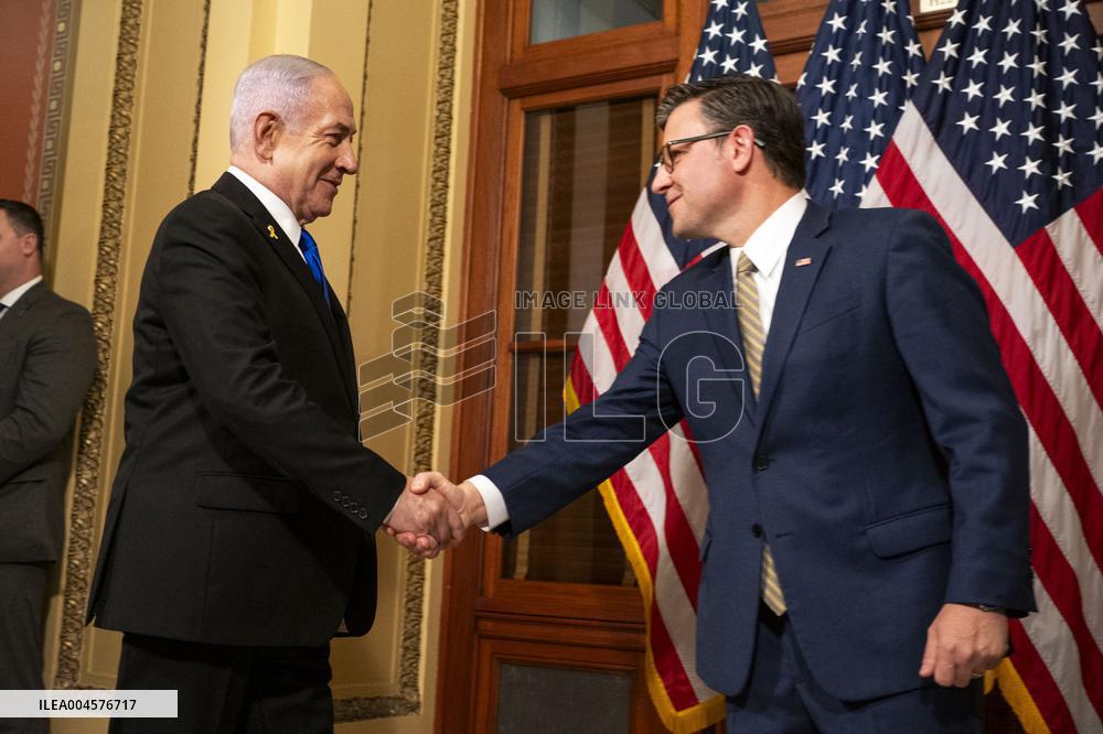 Speaker Johnson Welcomes PM Netanyahu of Israel