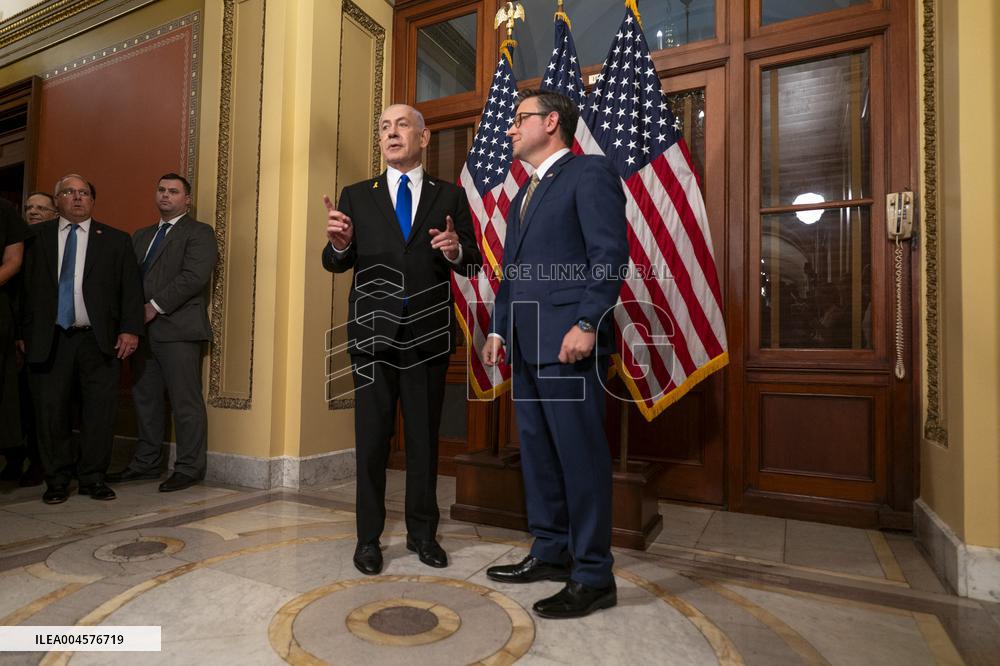 Speaker Johnson Welcomes PM Netanyahu of Israel
