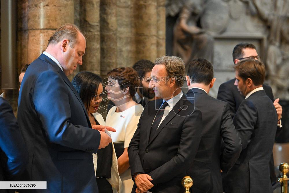 French President Visits Westminster Abbey - London