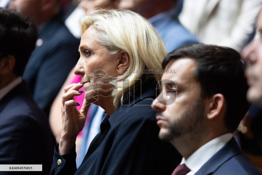 Tribute to late MP Olivier Marleix at the National Assembly - Paris RL