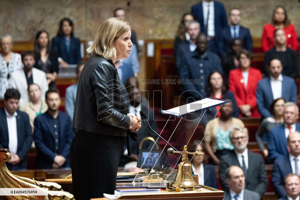 Tribute to late MP Olivier Marleix at the National Assembly - Paris RL