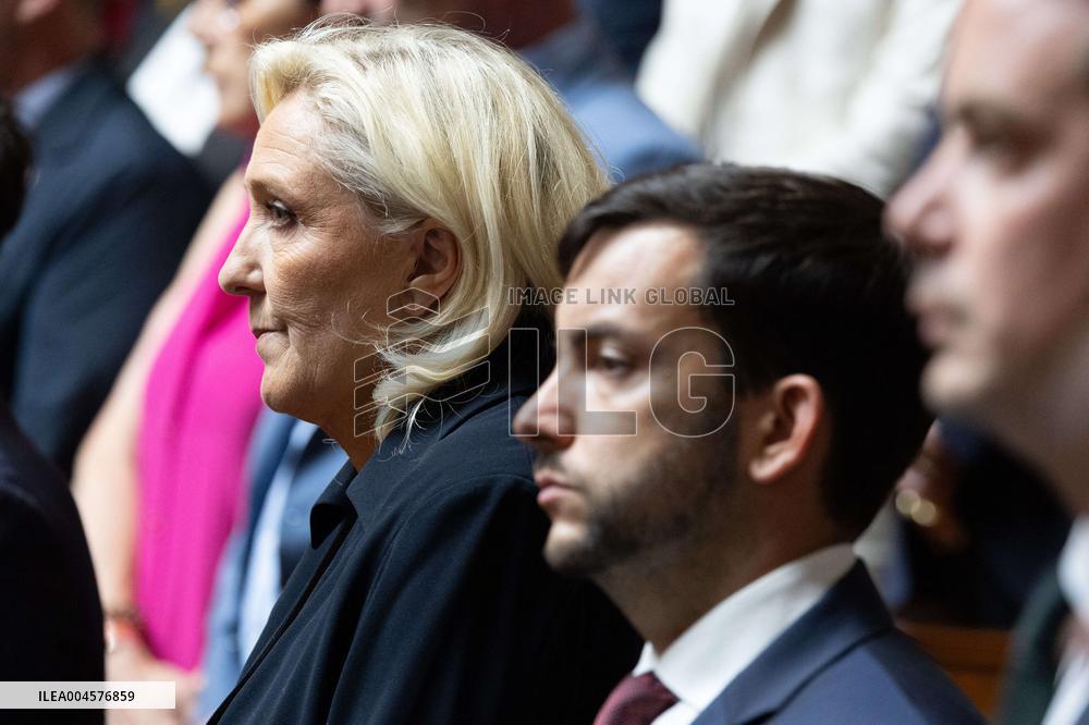 Tribute to late MP Olivier Marleix at the National Assembly - Paris RL