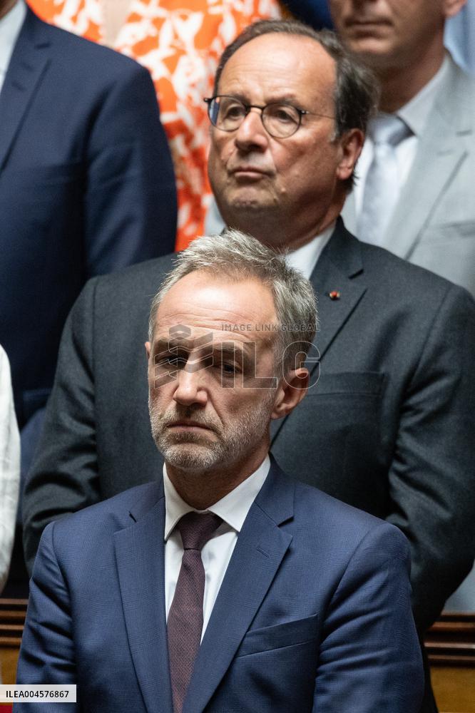 Tribute to late MP Olivier Marleix at the National Assembly - Paris RL