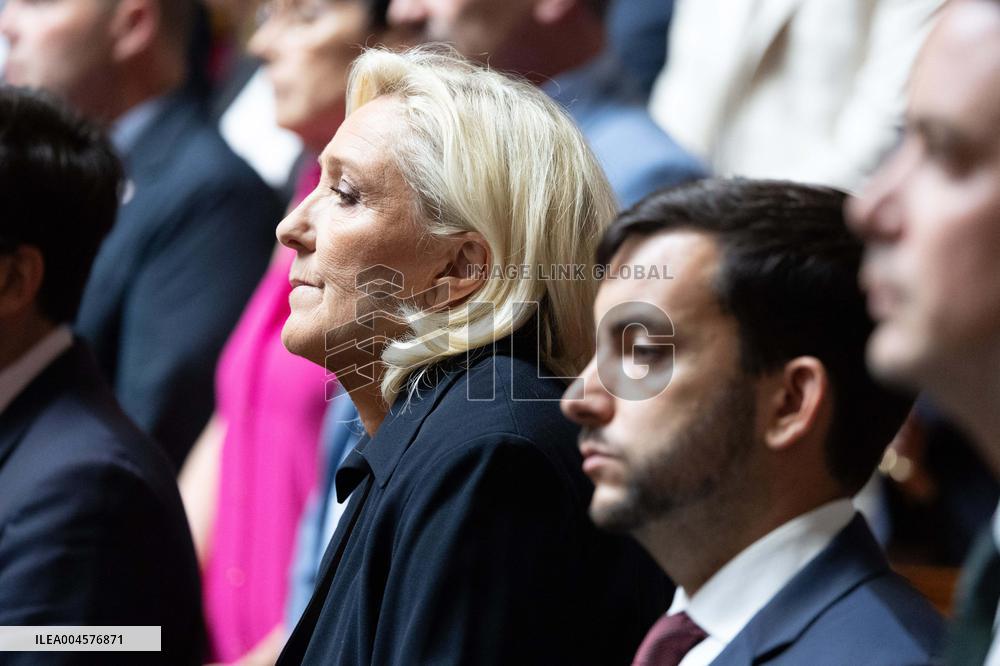 Tribute to late MP Olivier Marleix at the National Assembly - Paris RL