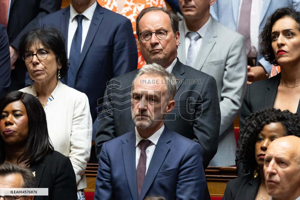 Tribute to late MP Olivier Marleix at the National Assembly - Paris RL