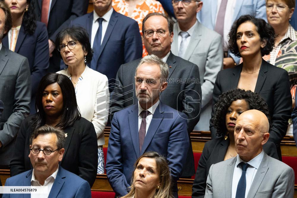 Tribute to late MP Olivier Marleix at the National Assembly - Paris RL